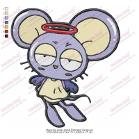 Mouse Kid Zodiac Animal Embroidery Design